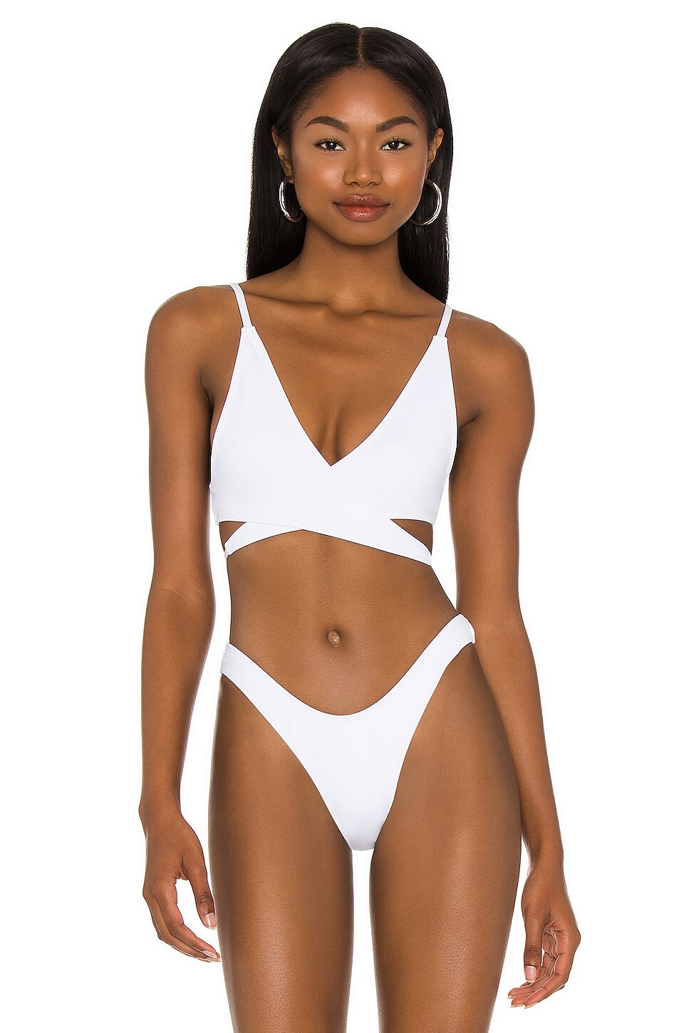

Топ бикини MINIMALE ANIMALE Orinoco Wrap, цвет Sea Salt