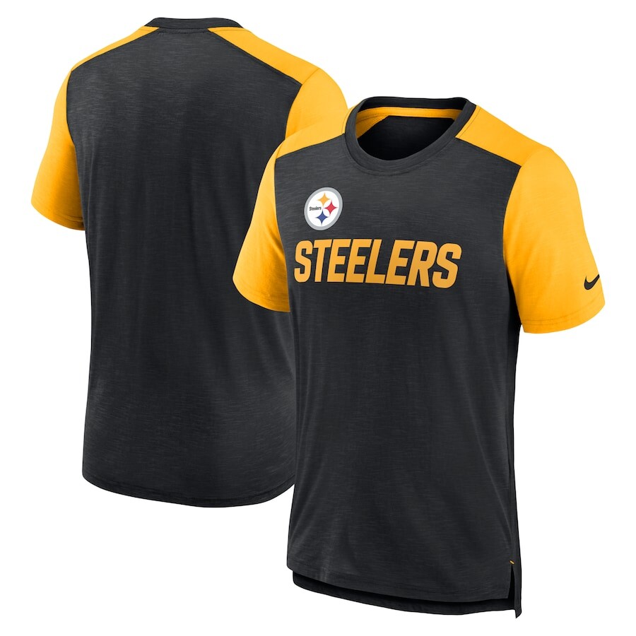 

Футболка с коротким рукавом Nike Pittsburgh Steelers, черный