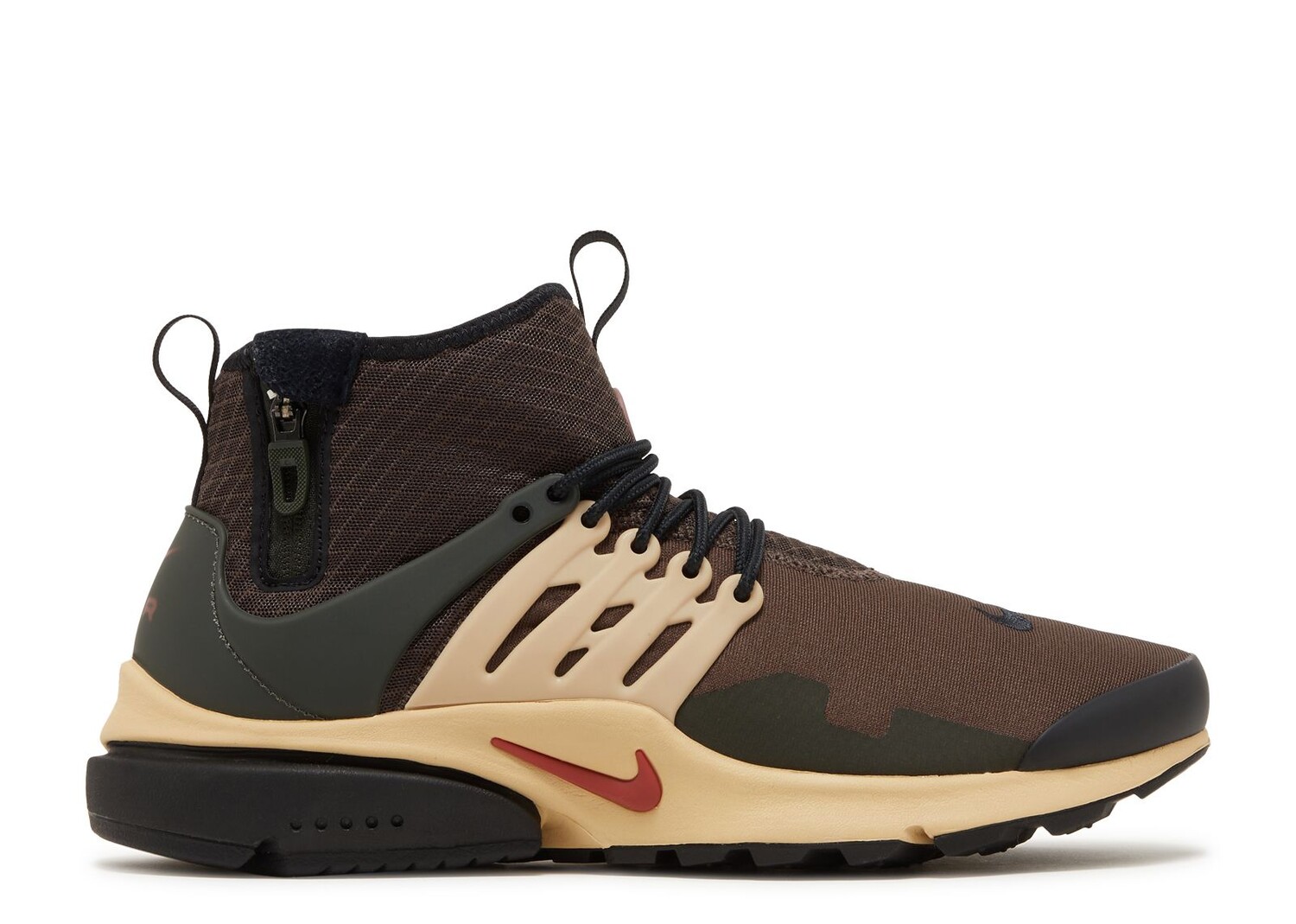 

Кроссовки Nike Air Presto Mid Utility 'Baroque Brown Sesame', коричневый