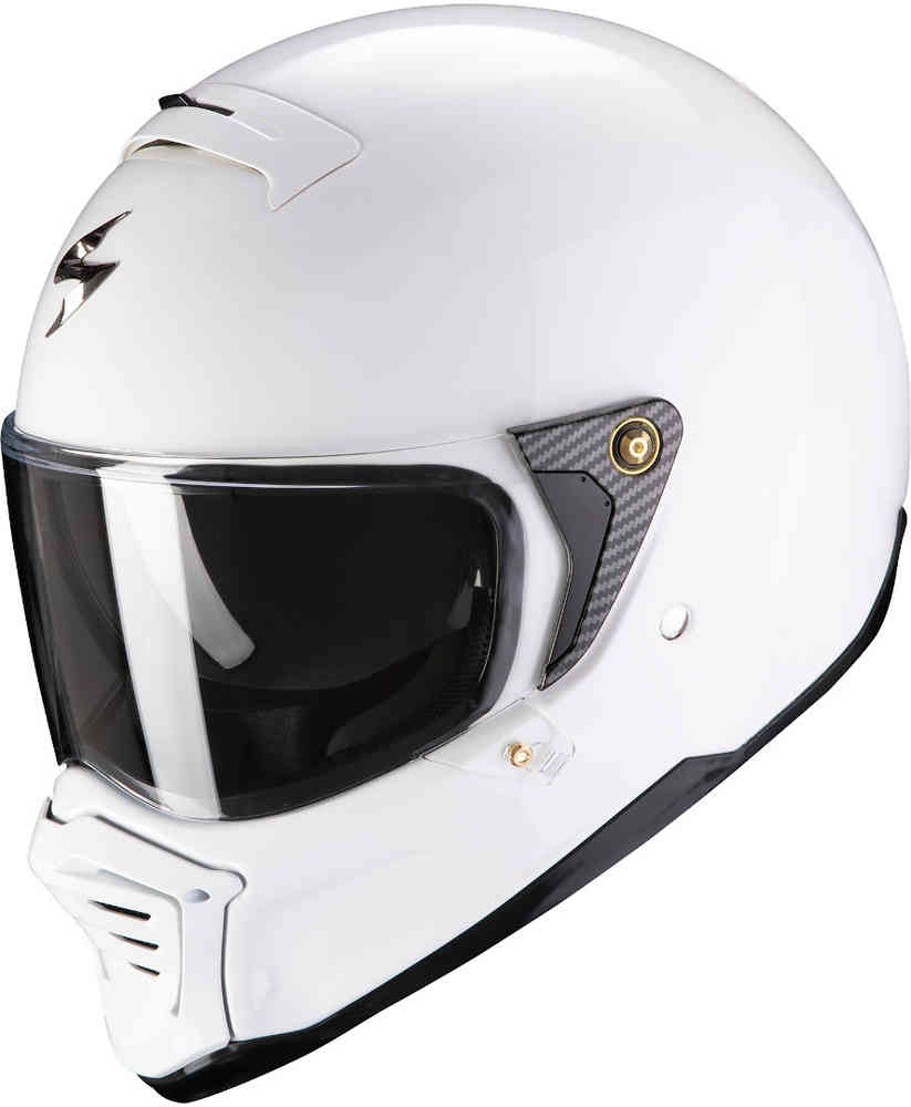 EXO-HX1 Шлем Scorpion, белый motorcycle front brake caliper spacers kit for ducati streetfighter v4 streetfighter 848 1098 scrambler 800 400 1100
