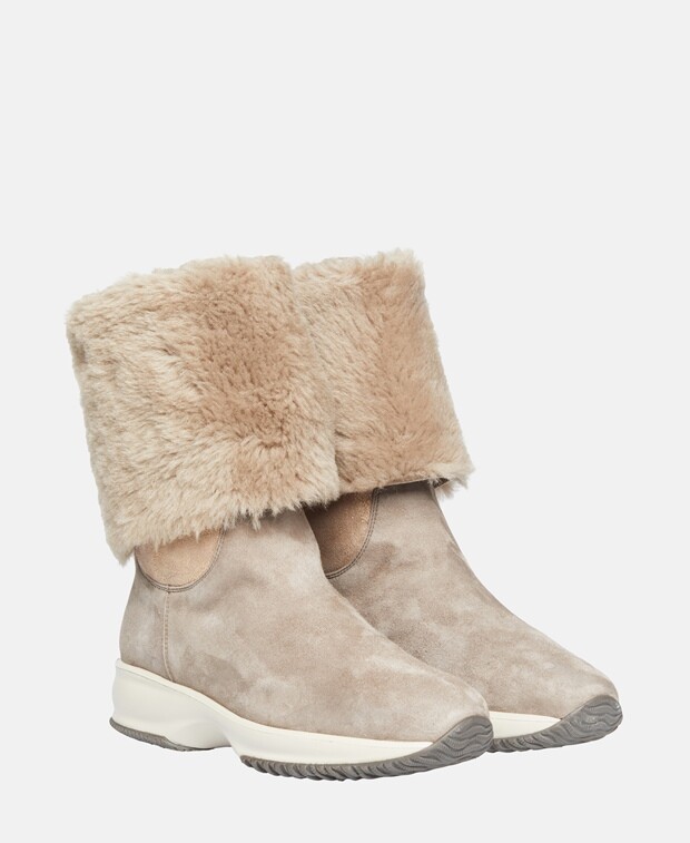 

Зимние ботинки Tod's, бирюзовый