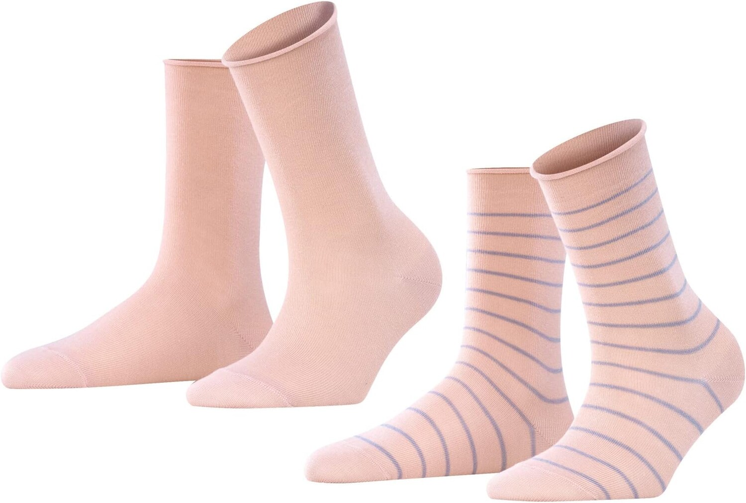 

2 пары хлопковых носков Happy Stripe Falke, цвет Blossom