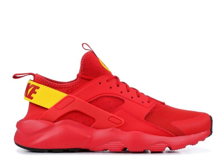 

Кроссовки Nike AIR HUARACHE RUN ULTRA 'RED AMARILLO', красный