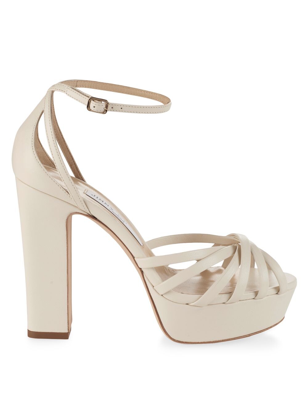 

Кожаные сандалии на платформе Isra 120MM Jimmy Choo