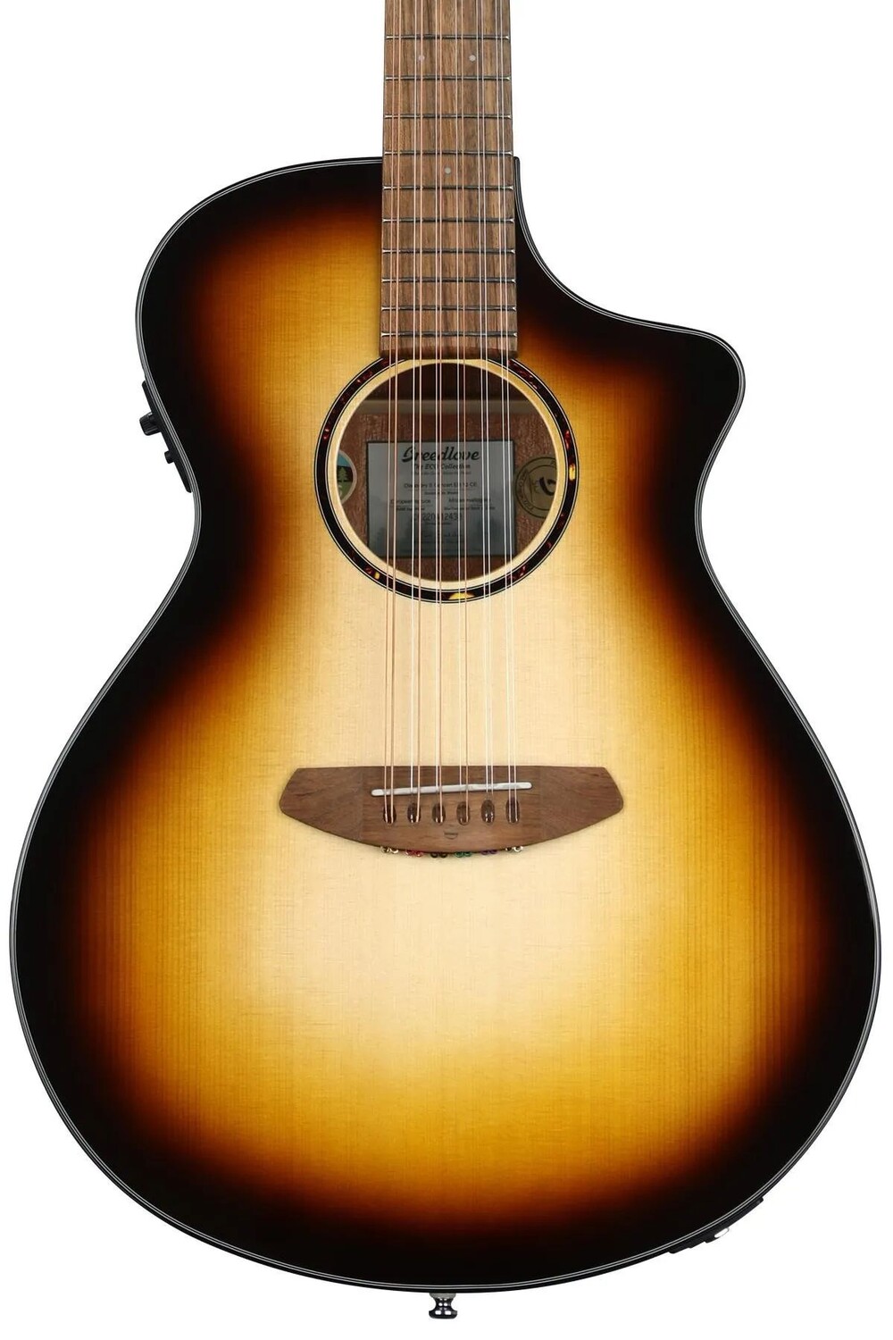 

Breedlove ECO Discovery S Concert CE 12-струнная акусто-электрическая гитара - Edgeburst
