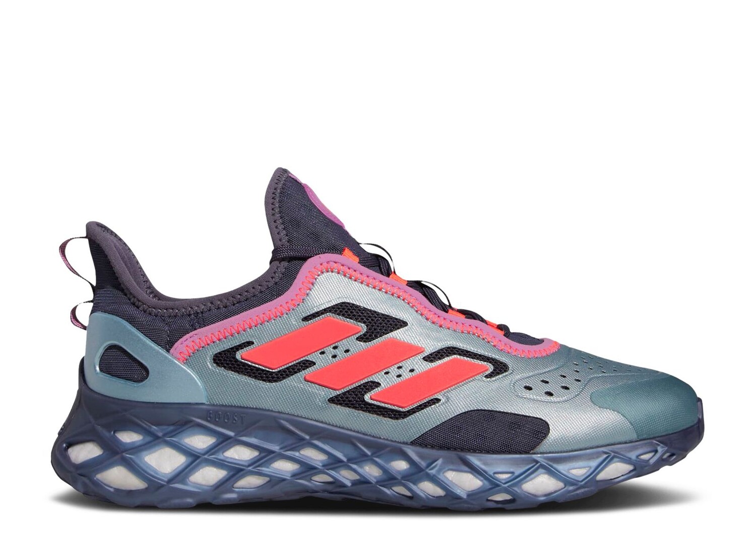 

Кроссовки adidas Web Boost 'Magic Grey Impact Orange', серый