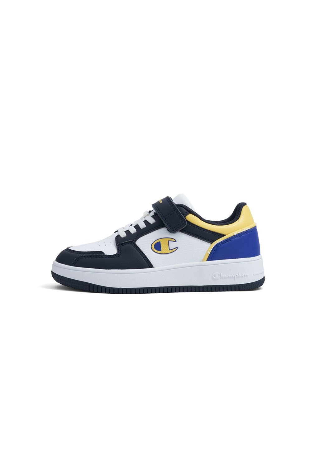 

Баскетбольная обувь LOW CUT SHOE REBOUND PS BASKETBALL Champion, цвет dark blue and yellow