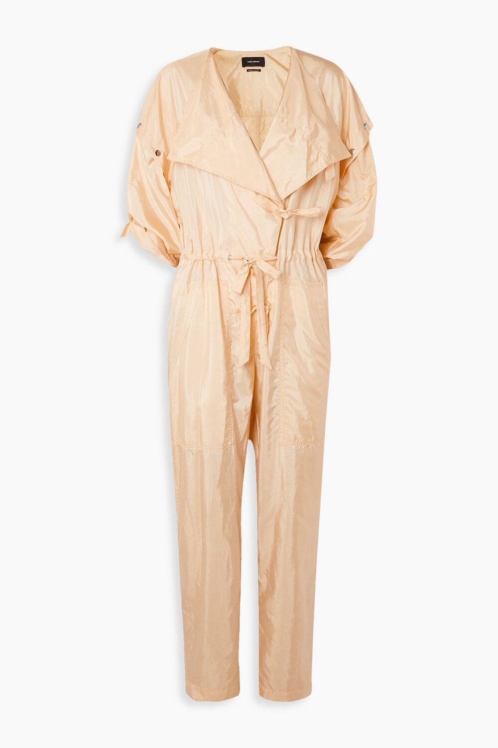 

Комбинезон Lympia из тафты с заклепками ISABEL MARANT, желтый