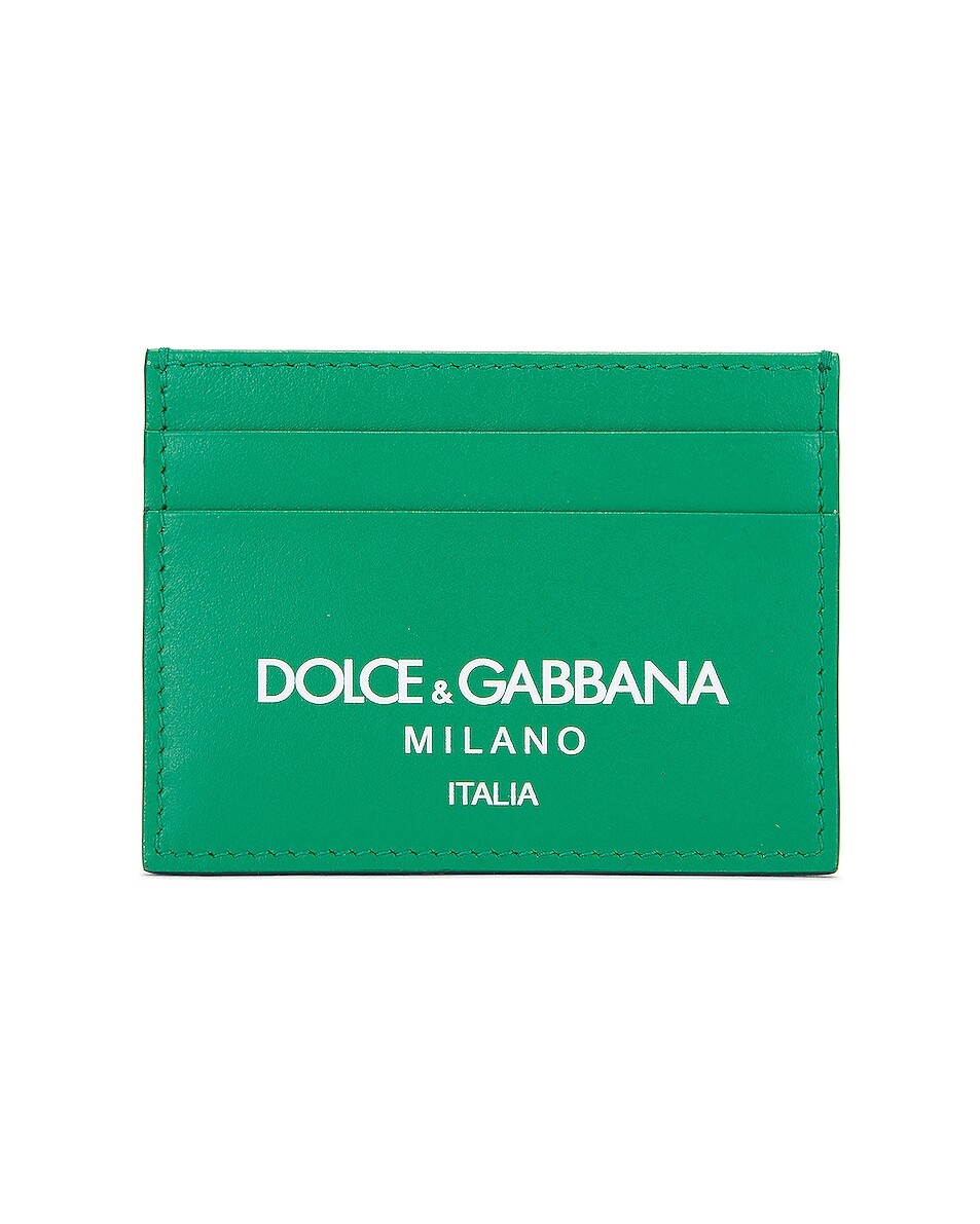 

Кошелек Dolce & Gabbana Varia, зеленый