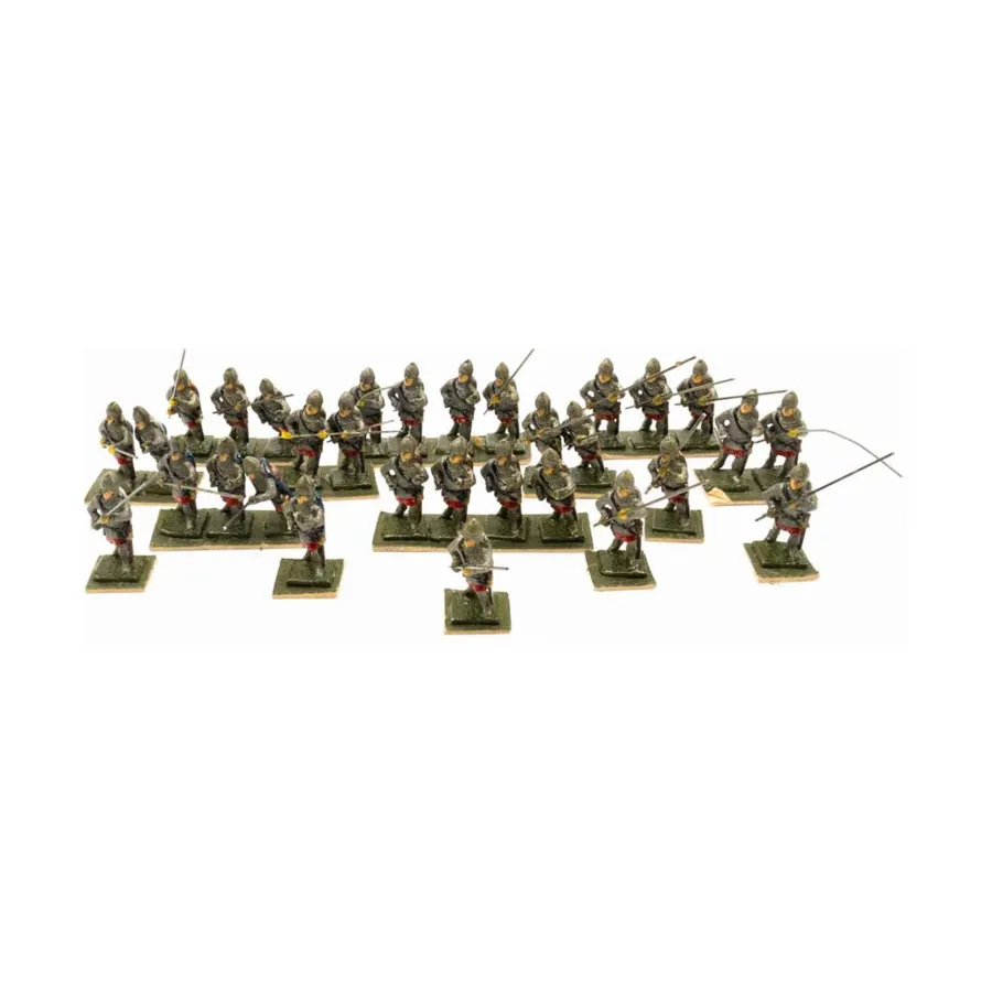 

Коллекция копейщиков №1, Medieval - Loose Miniatures (25mm) (Heritage Models)