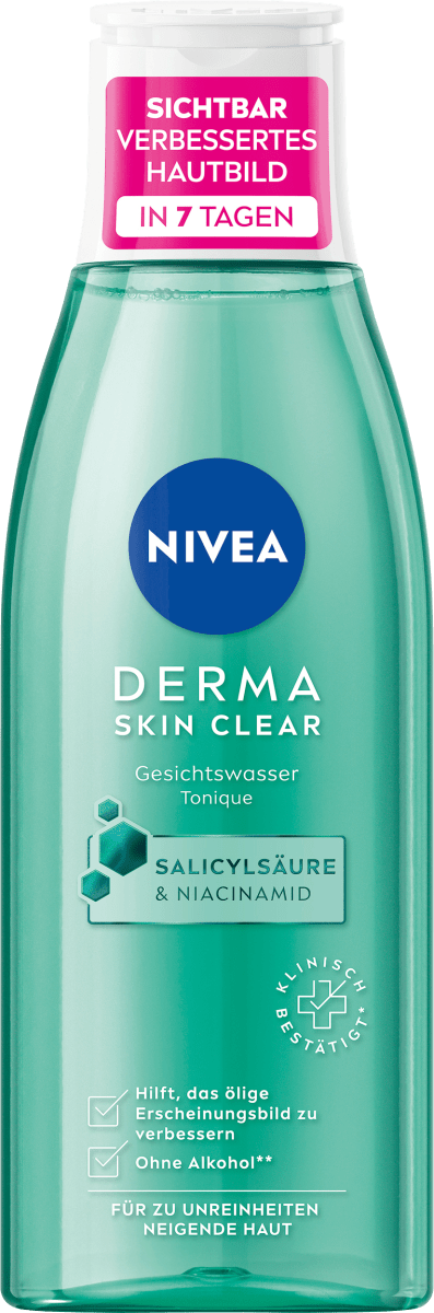 Тоник для лица Derma Skin Clear 200мл NIVEA