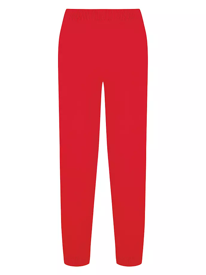 Шерстяные домашние брюки Taylor Knitss, красный