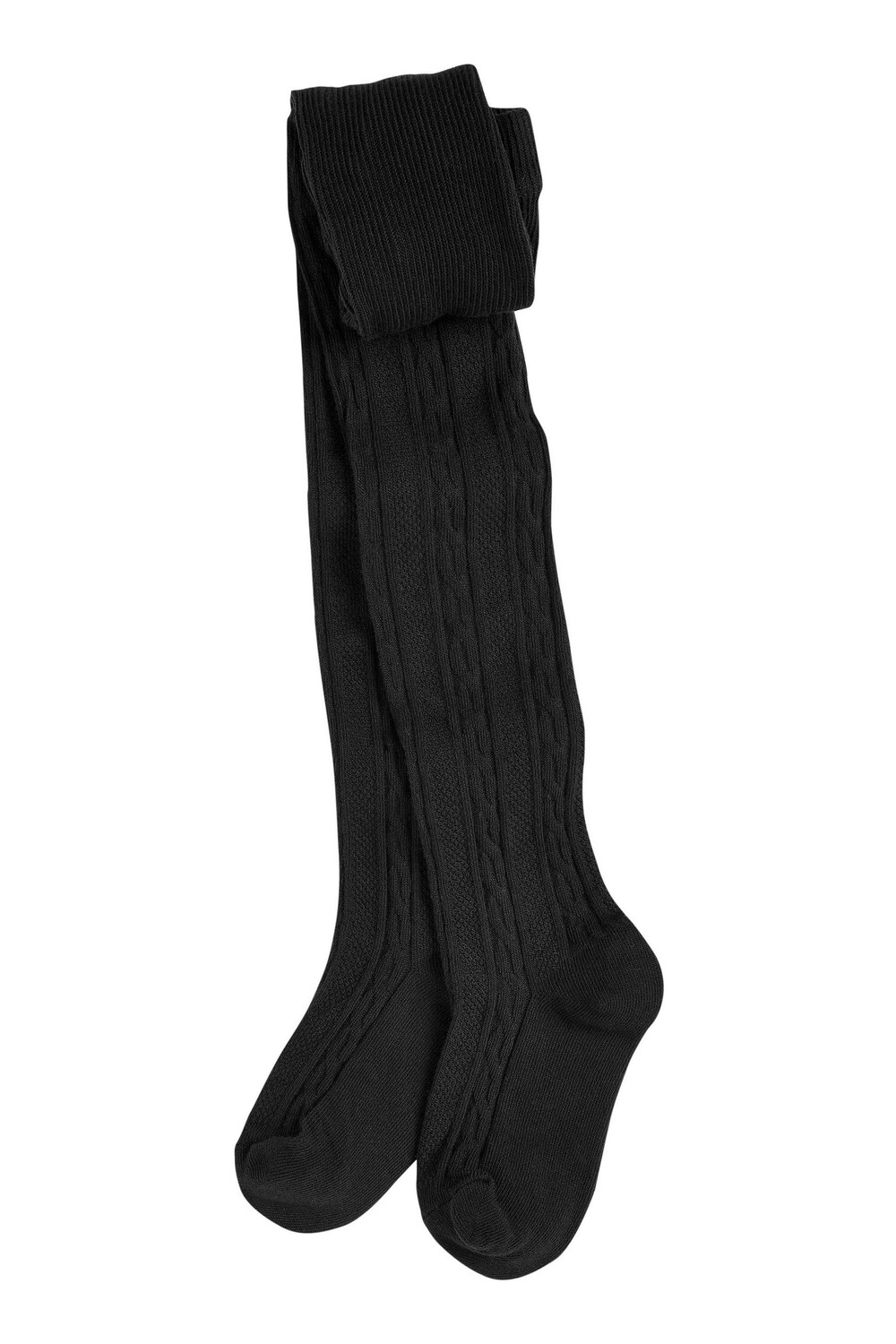 

Колготки косой вязки Gap, черный