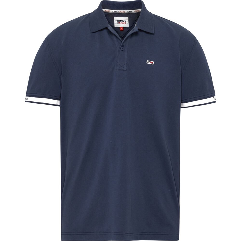 

Поло с коротким рукавом Tommy Jeans Classic Essential, синий