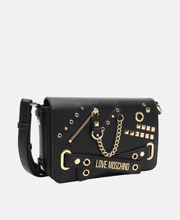 

Сумка через плечо Love Moschino, черный