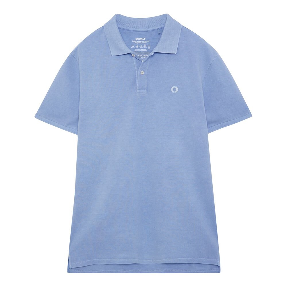 

Поло Ecoalf Ted Regular, синий