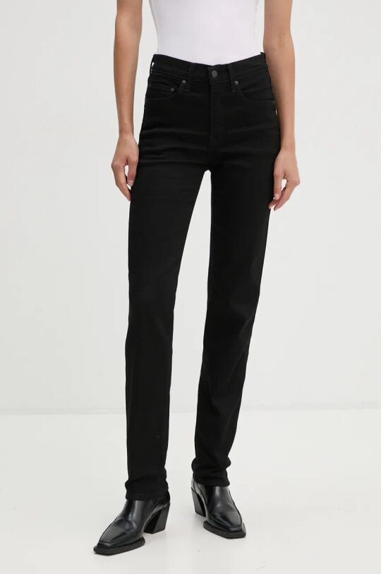 

Джинсы 724 HIGH RISE STRAIGHT Levi's, черный