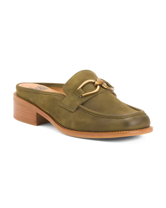 

Замшевые слипоны Rosalia Comfort Sofft, цвет Fern