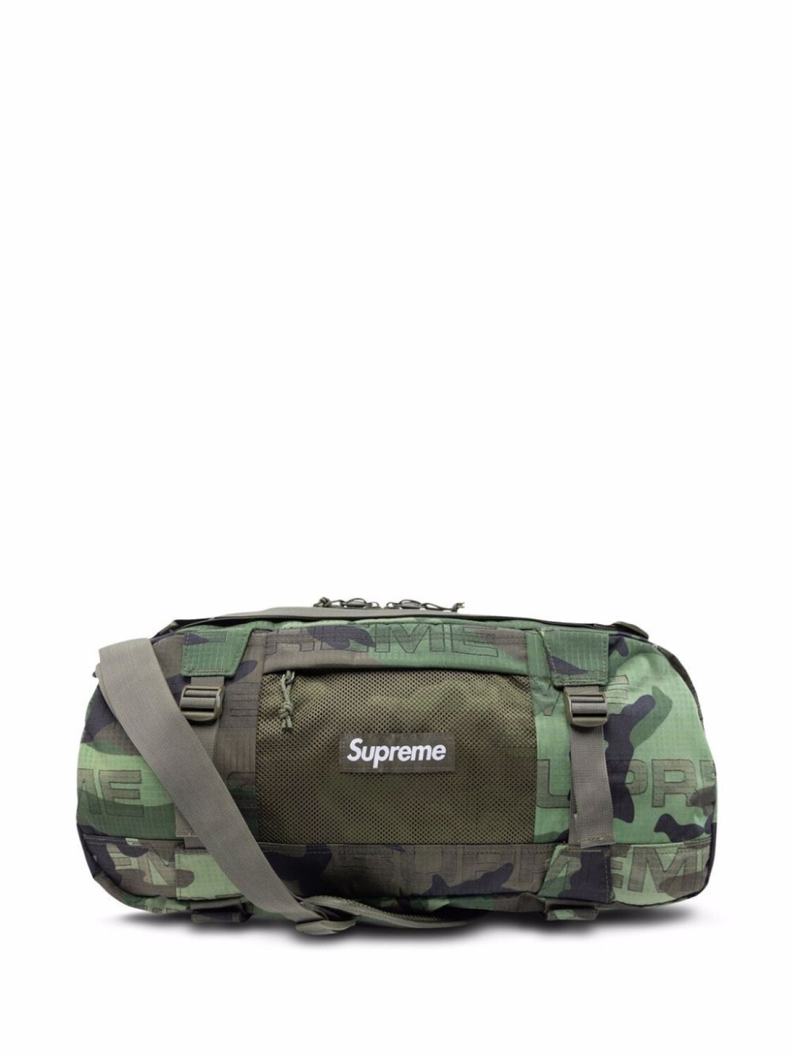 

Supreme дорожная сумка из коллекции FW21 с логотипом, зеленый