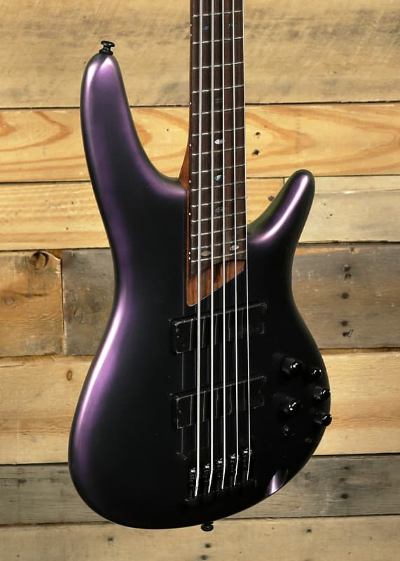Басс гитара Ibanez SR505E 5-String Bass Black Aurora Burst
