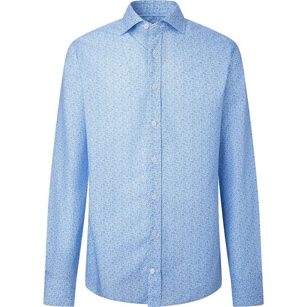 

Рубашка Hackett Sea Shell Print, синий