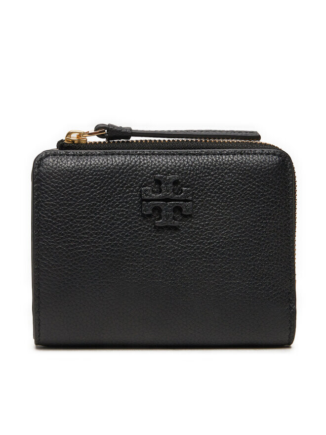 

Маленький женский кошелек Tory Burch Mcrgraw Bi-Fold Wallet 158904, черный