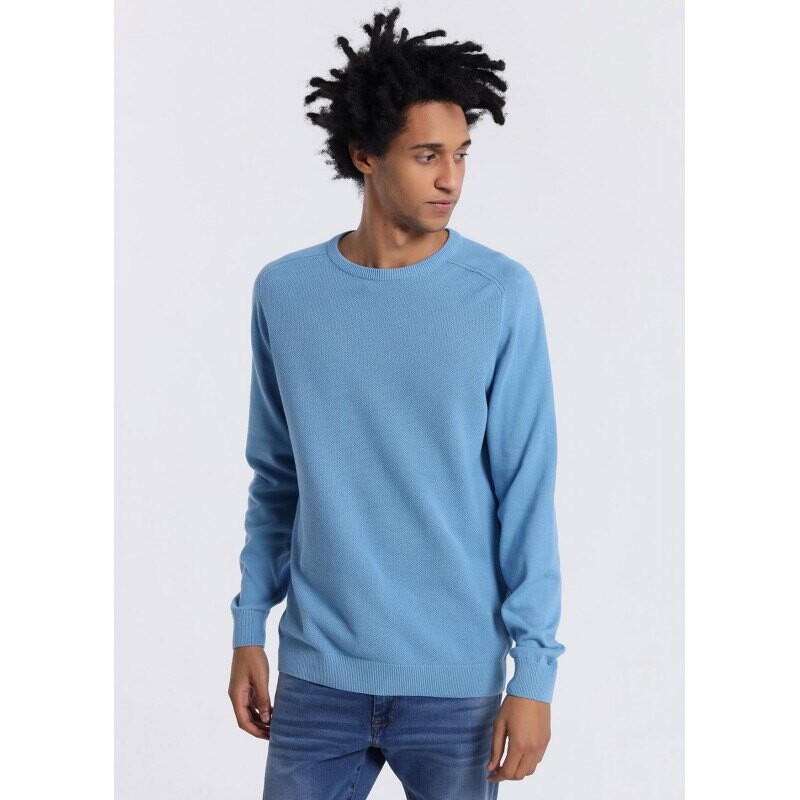 

Свитер Lois Jeans 133236-17646-3211 Round Neck, синий