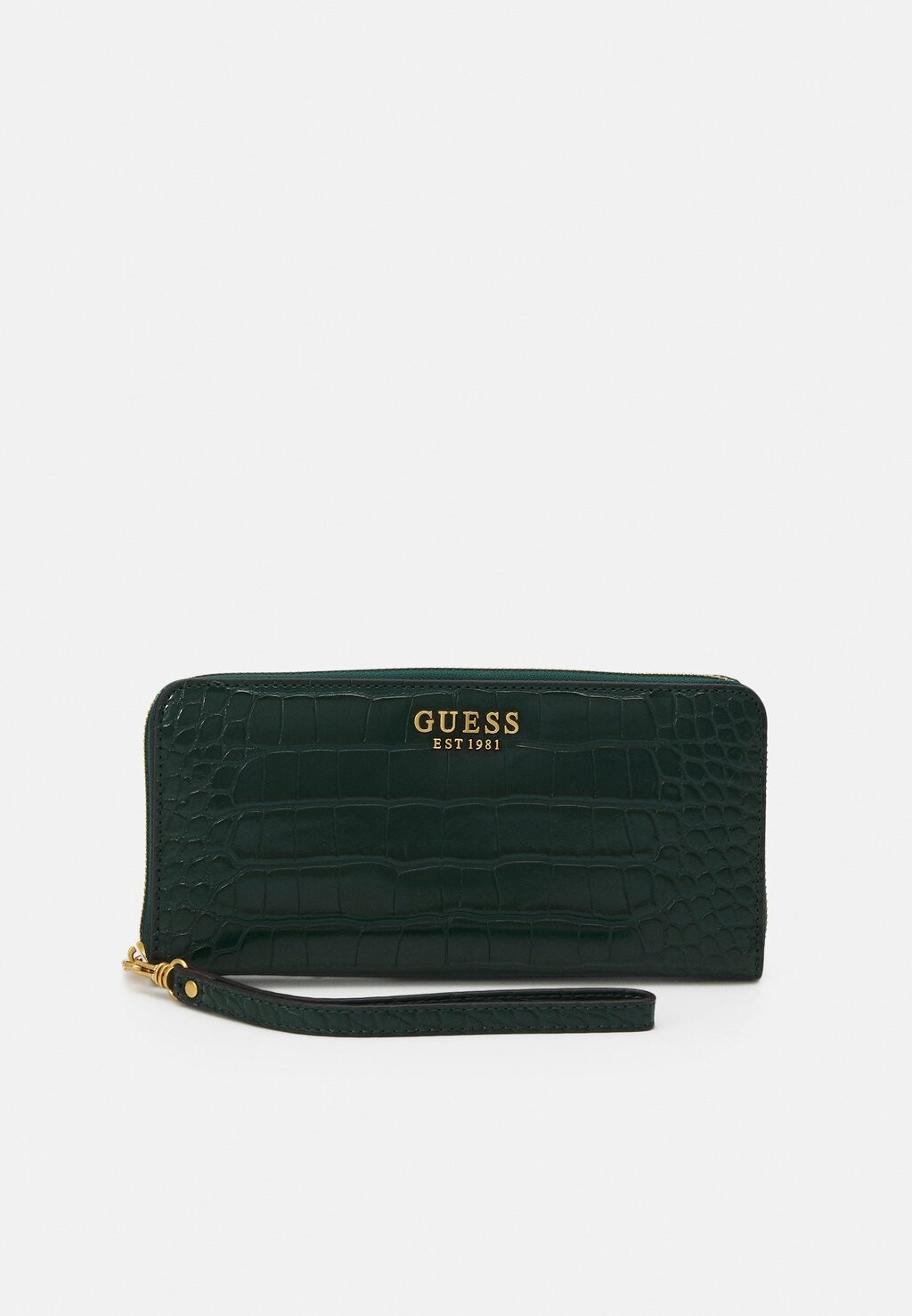 

Кошелек Guess LAUREL LARGE ZIP AROUND, цвет forest
