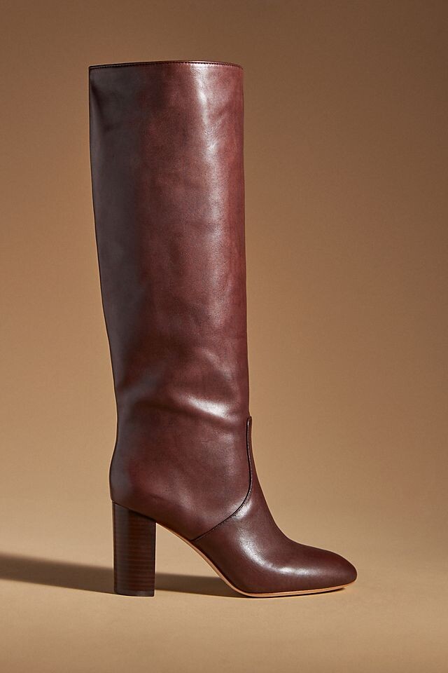 

Сапоги кожаные Loeffler Randall Goldy, коричневый