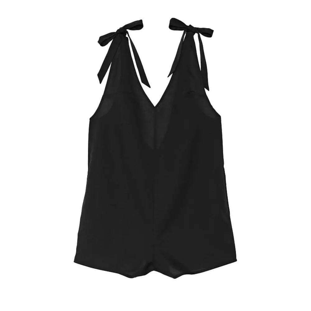 

Комбинезон Victorias Secret Linen Coverup, черный