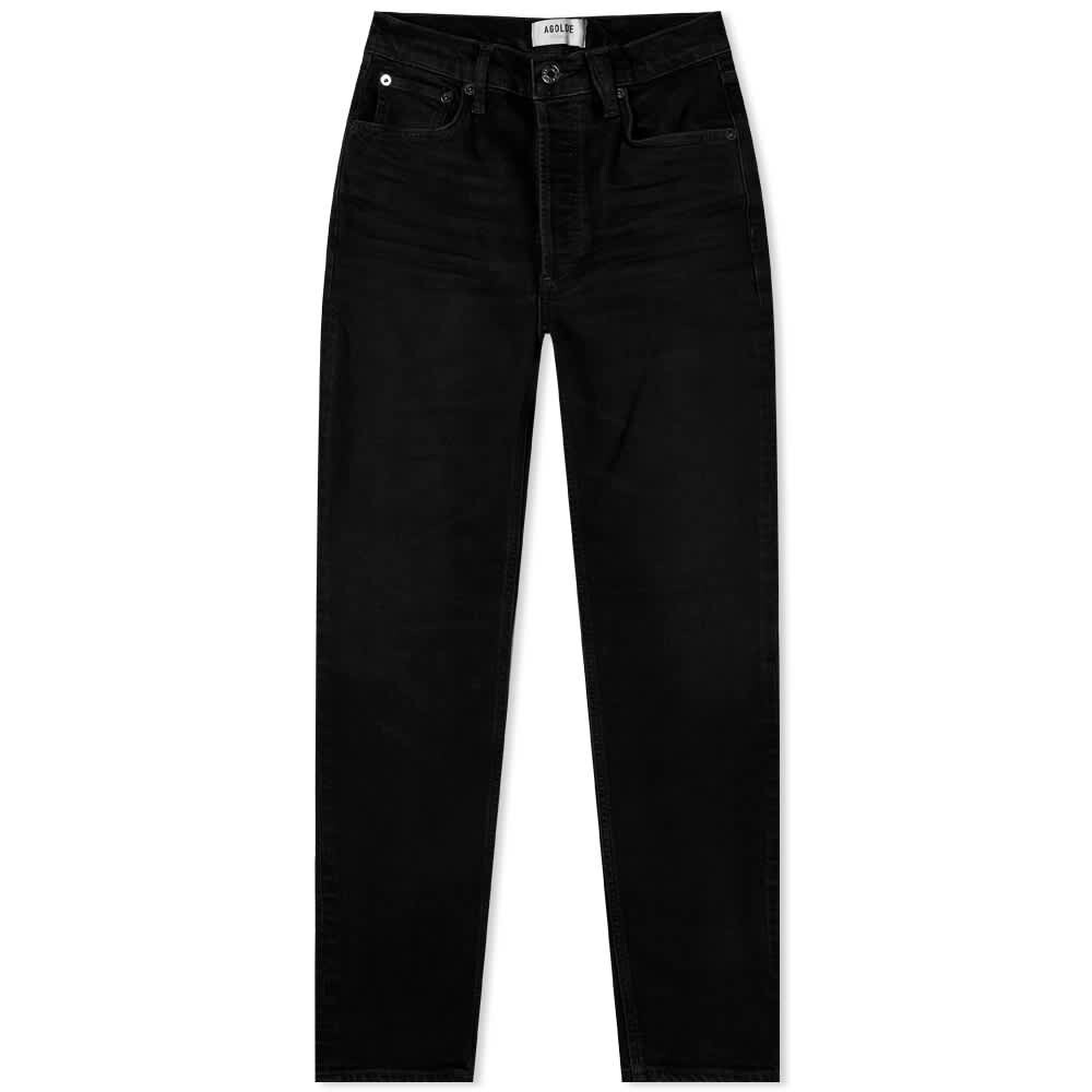 

Джинсы Agolde Riley Long Slim Straight Leg Jeans