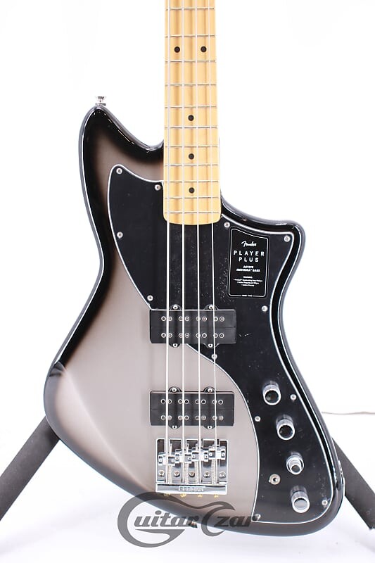 

Fender Player Plus Active Meteora Bass Silverburst