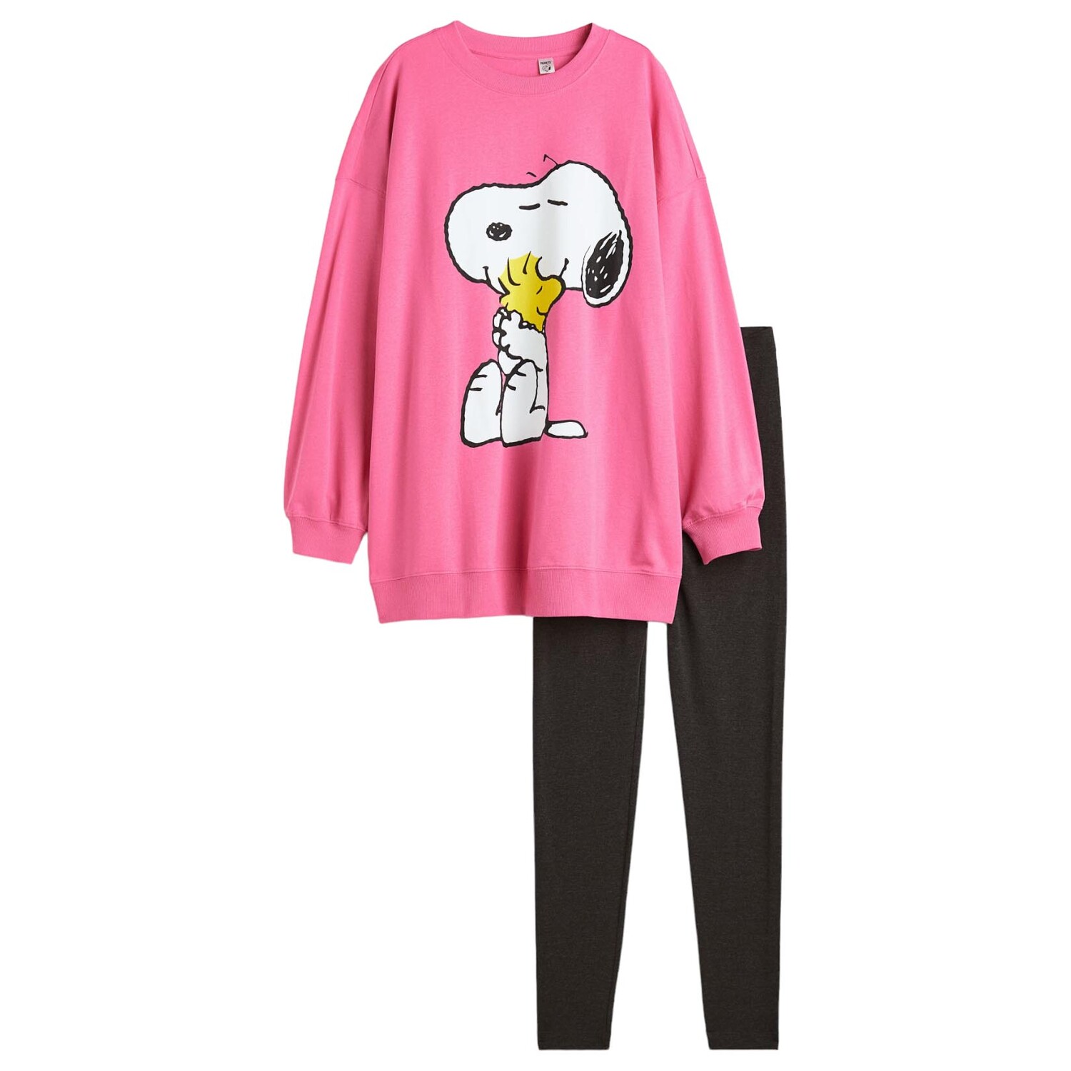 

Пижама H&M Snoopy Printed, розовый