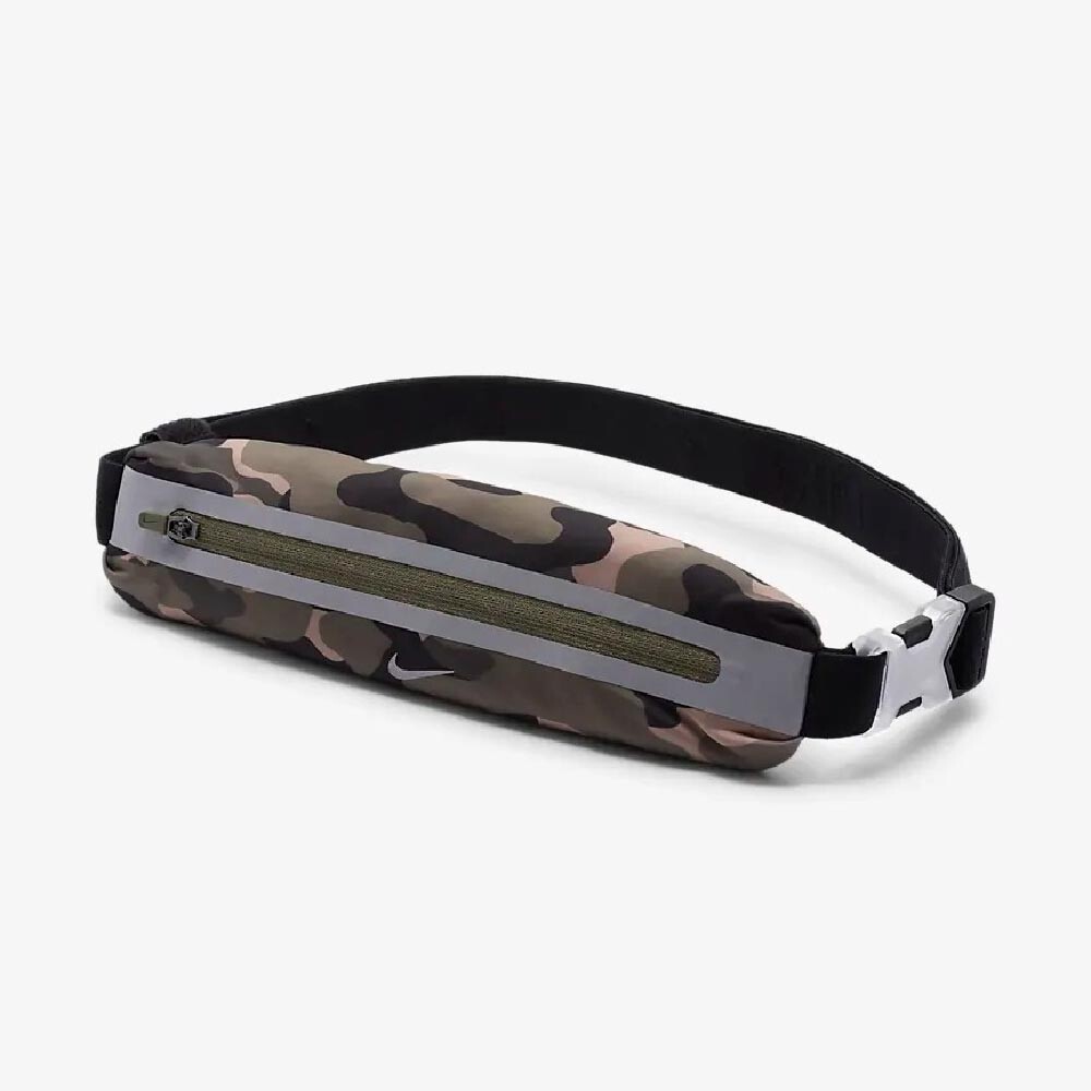 

Поясная сумка Nike Slim Printed Fanny Pack, хаки/черный