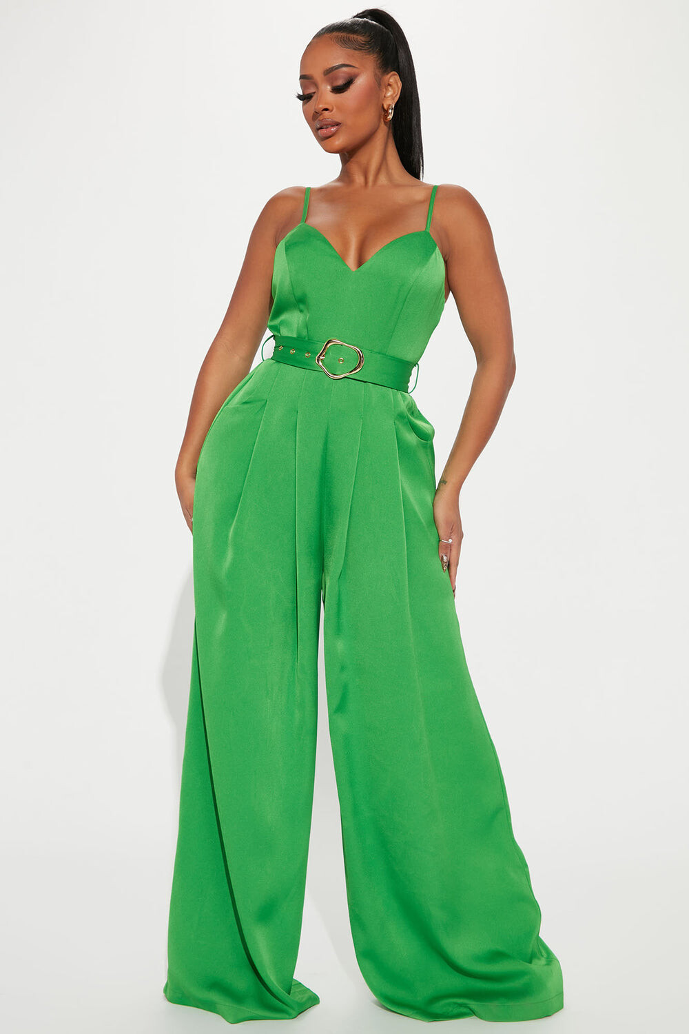 

Комбинезон Fashion Nova SR88009FN, зеленый