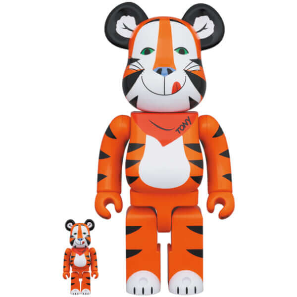 

Набор фигурок Medicom Toy x Tony The Tiger Bearbrick Vintager Ver. 100% & 400%, 7 см/28 см