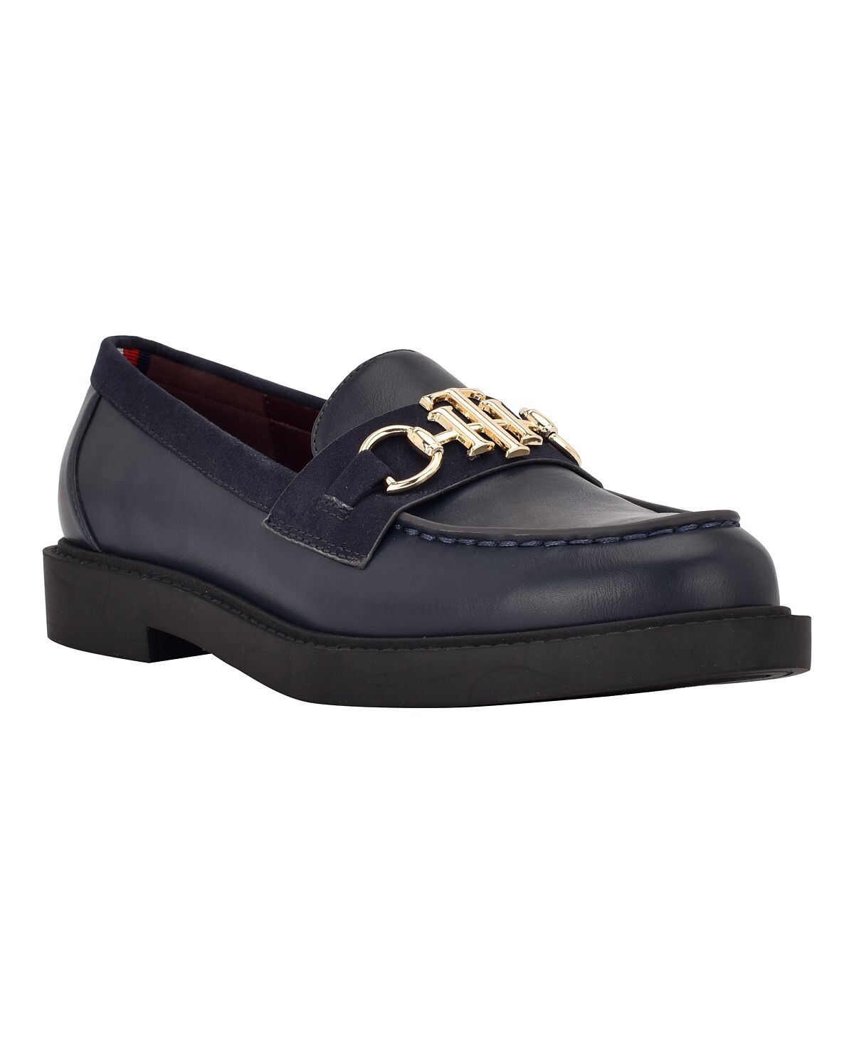 

Женские лоферы без шнуровки Trevys с открытым носком Tommy Hilfiger, синий