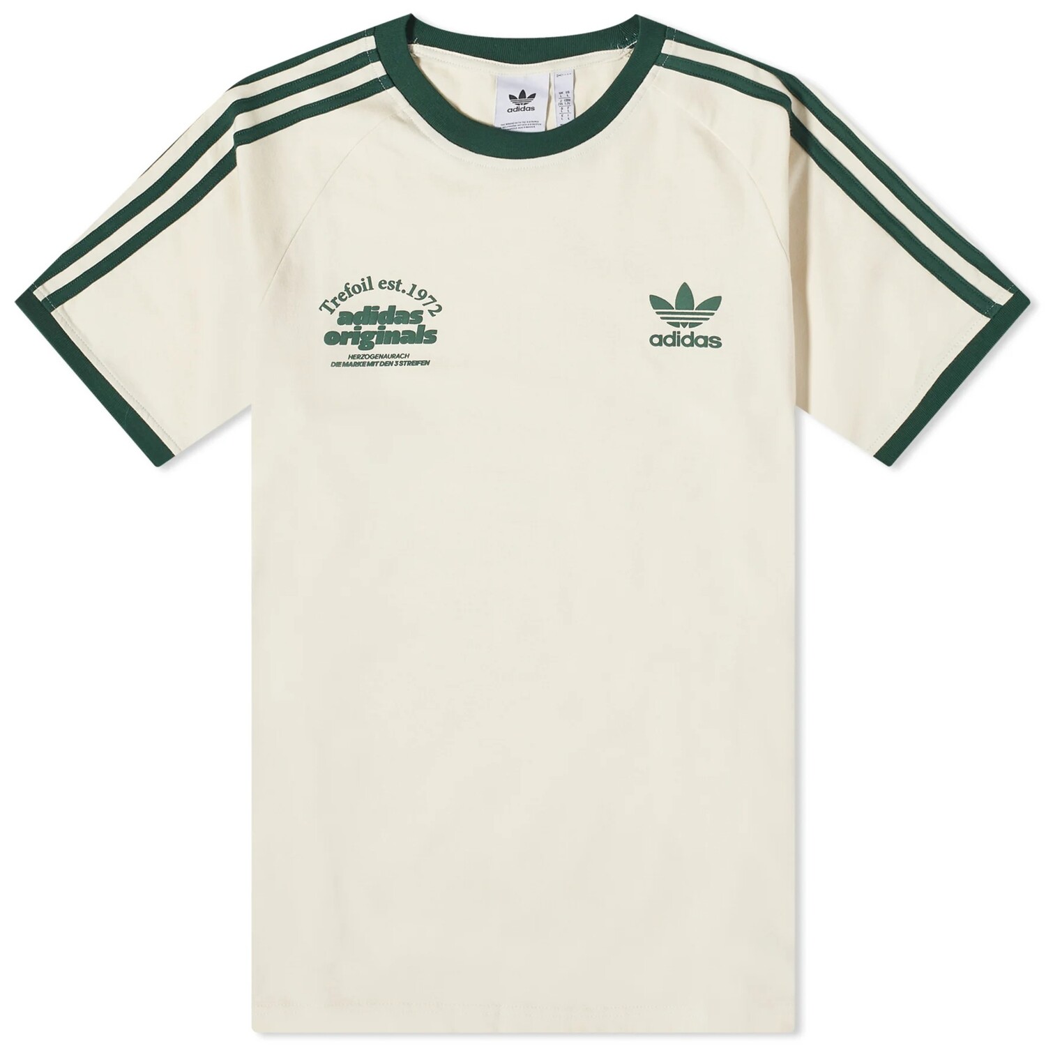 

Футболка Adidas Graphic, белый/зеленый