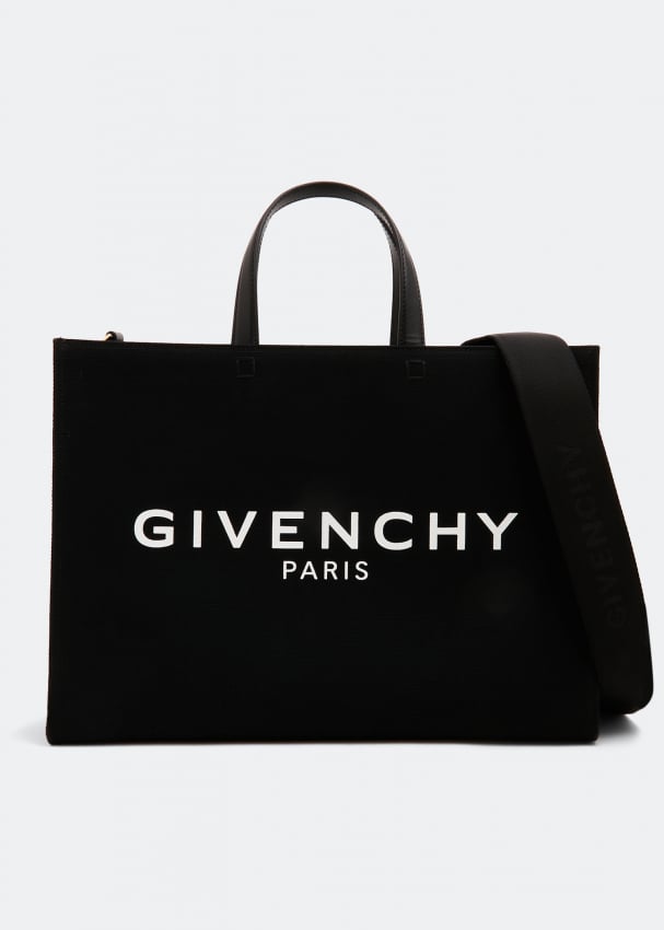 Сумка-тоут GIVENCHY Medium G tote shopping bag, черный