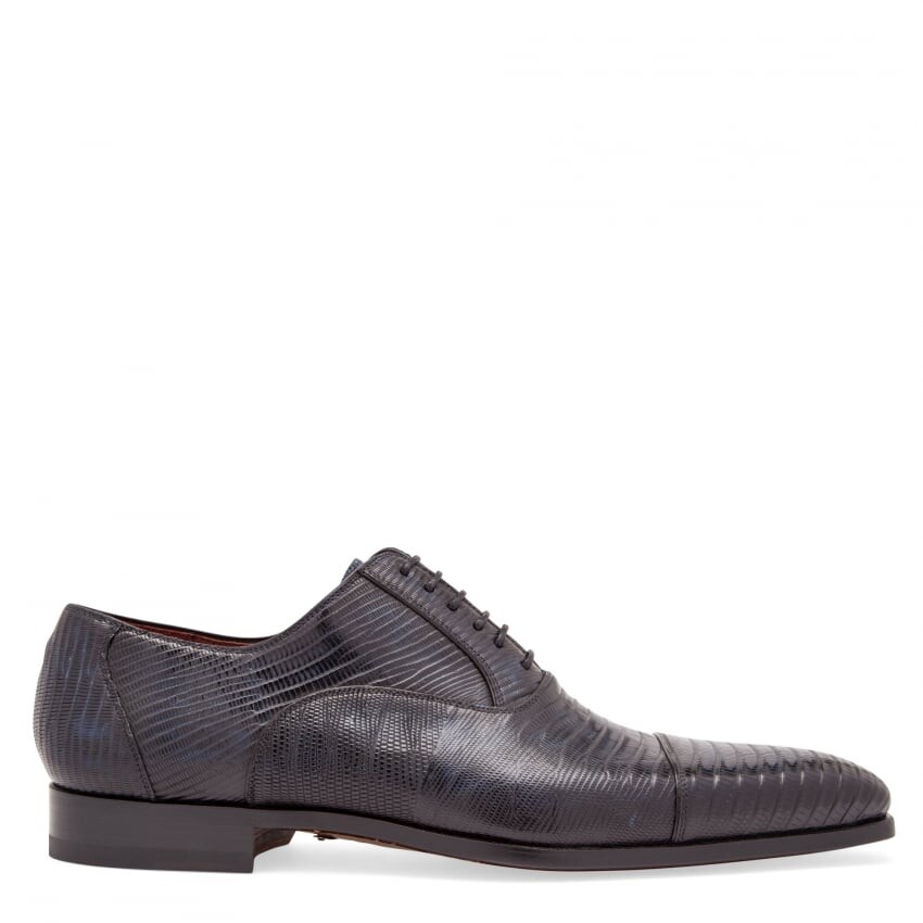 

Оксфорды MAGNANNI Lizard Oxford lace-up shoes, синий
