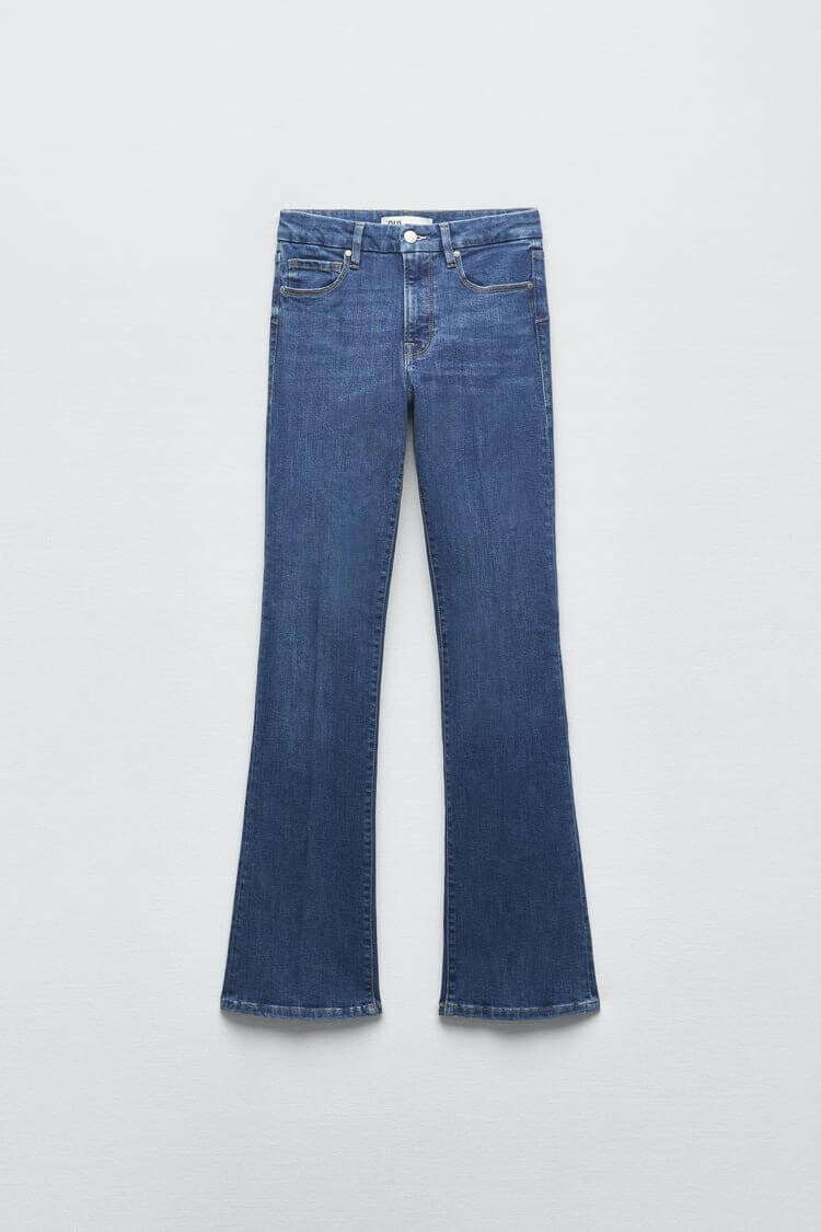 

Джинсы Zara Zw The Contour Bootcut, синий