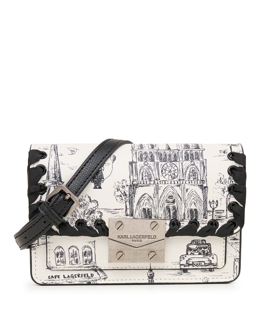 

Сумка через плеч corinne karl toile Karl Lagerfeld
