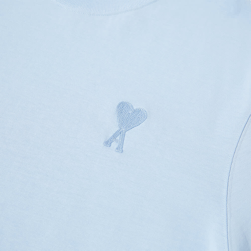 

Футболка AMI Tonal Heavy Cotton Small A Logo Tee