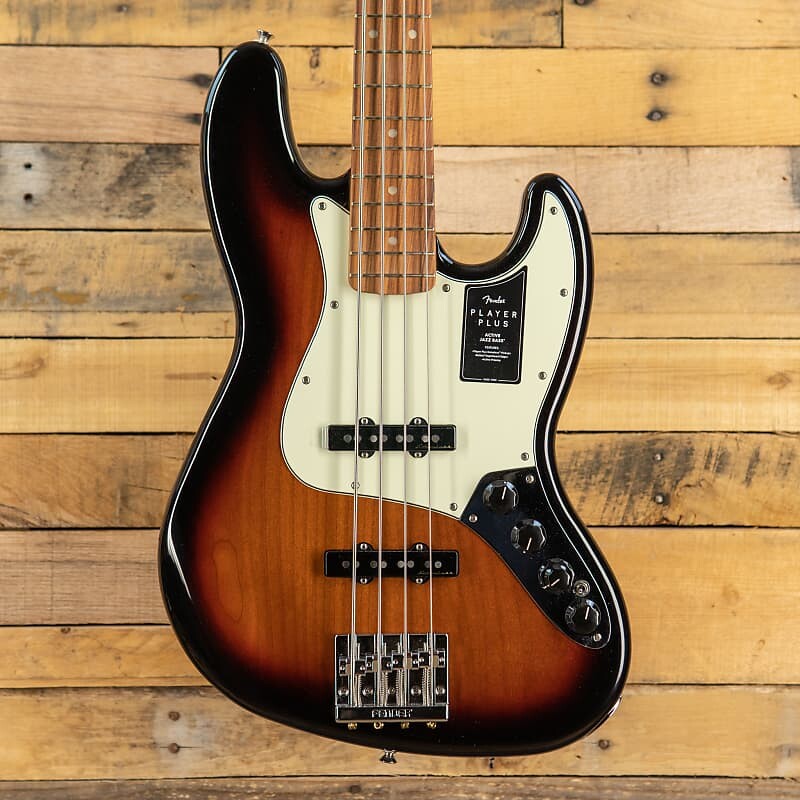 

Гитара Fender Player Plus Jazz Bass с грифом Pau Ferro 2021