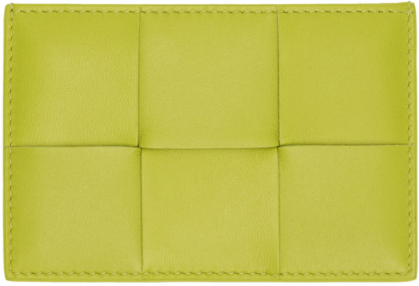 

Зеленый визитница Intreccio Bottega Veneta