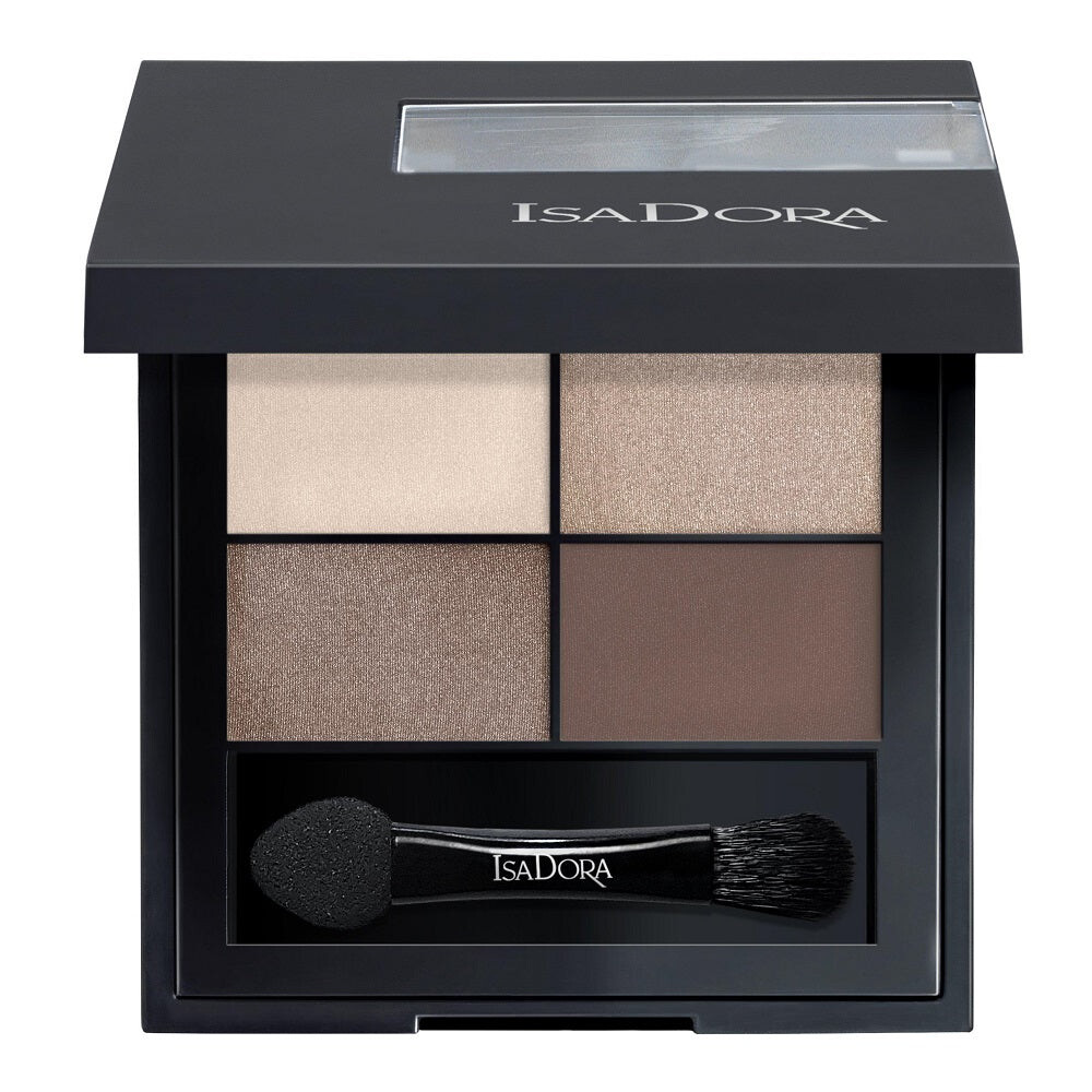 

Isadora Eye Shadow Quartet четверные тени для век 04 Cappuccino 4g