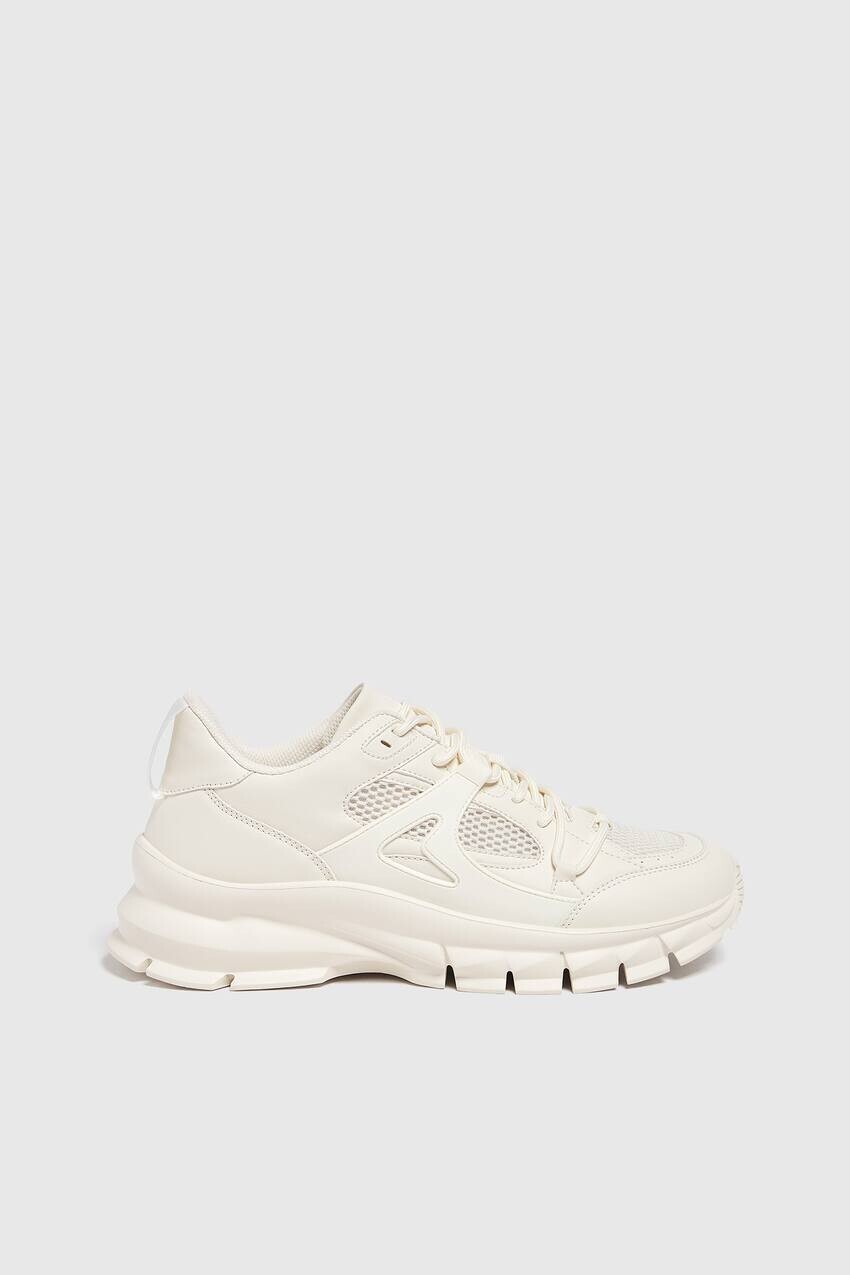 

Массивные кроссовки Pull&Bear, белый