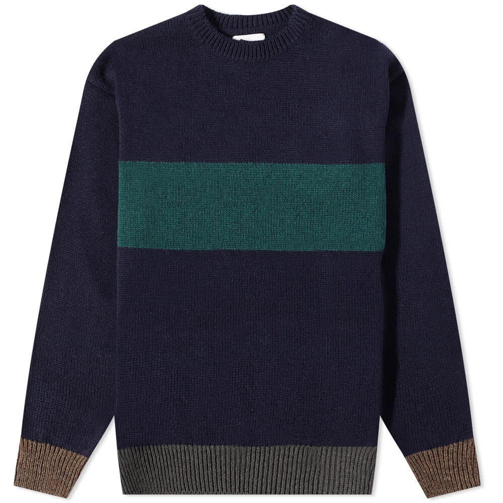 

Джемпер Pilgrim Surf + Supply Suzuki Wool Stripe Crew Knit, Черный