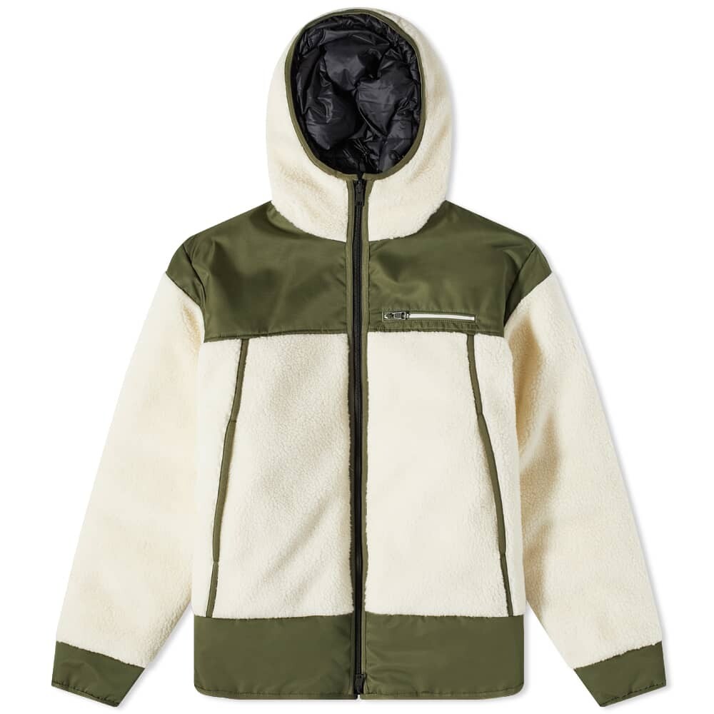 

Толстовка Moncler Goustan Polar Fleece Down Jacket, Серый