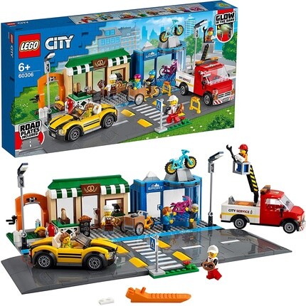 

Конструктор Lego 60306 City торговая улица с магазинами